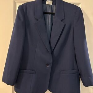 Solos Women's Classic Blue Blazer